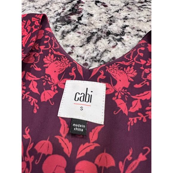 Cabi 3258 cameo double layer top size S sleeveless - Picture 7 of 9